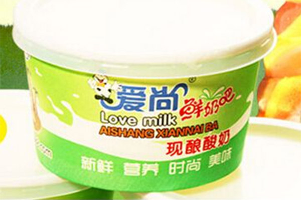 爱尚酸奶世家加盟