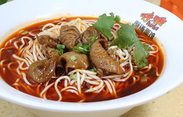 呼啦原汤面馆加盟店
