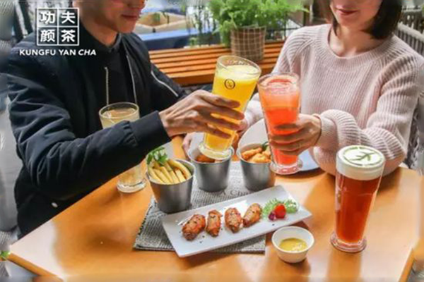 功夫颜茶加盟费