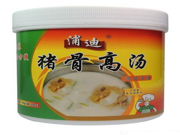 浦迪猪骨高汤加盟费