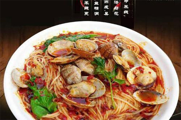 九九花甲米线加盟门店