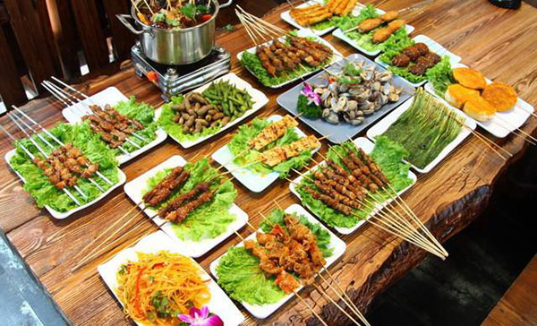 黄四烧烤加盟店