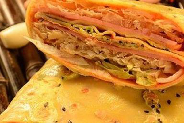 裹实煎饼果子