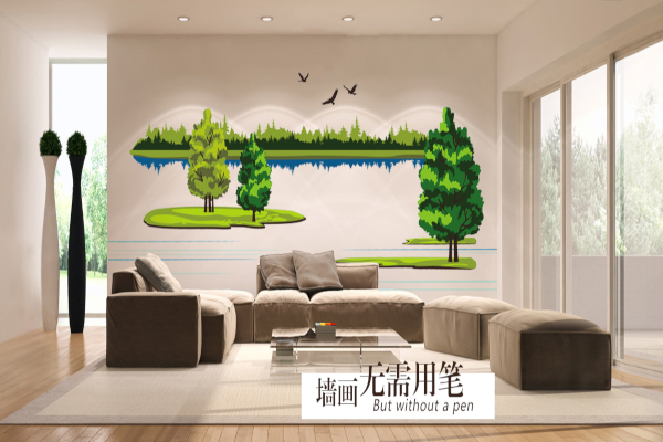 无笔墙画加盟费