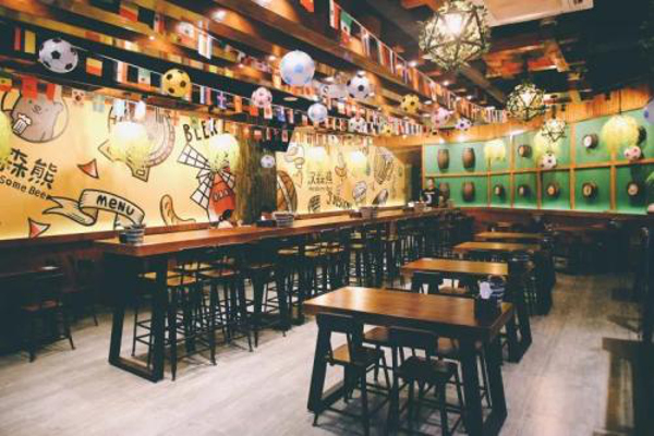 汉森熊啤酒屋加盟