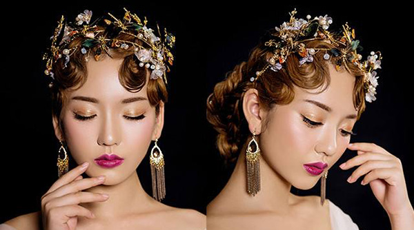 花茜彩妆造型美甲培训加盟店