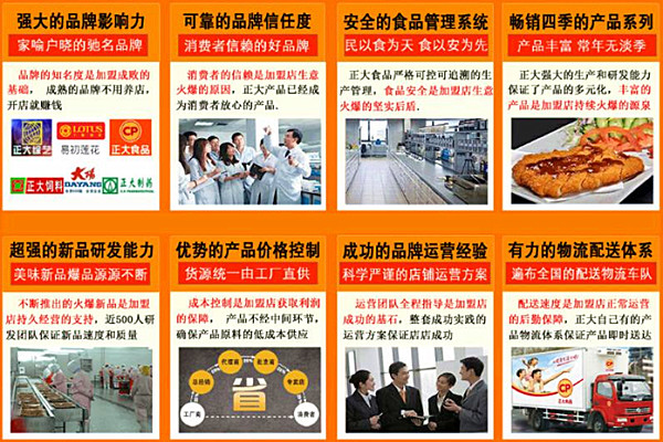 正大鸡排加盟费