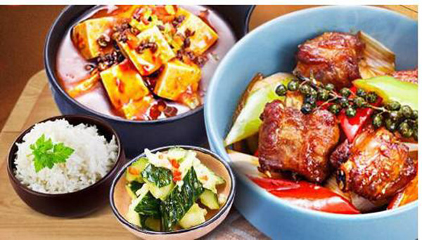 噢满分快餐加盟店