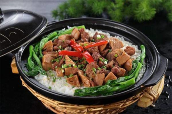 一斗米快餐加盟店