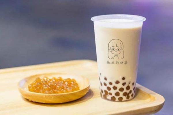 桂兰的奶茶加盟店