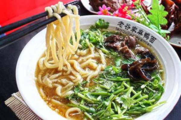 老谷家麻鸭面加盟费