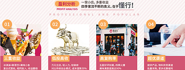 雪洛可冰淇淋加盟费