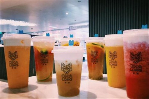 茶狼时尚茶饮加盟店