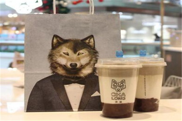 茶狼时尚茶饮加盟店