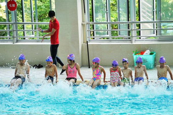 泡泡塘少儿游泳加盟费
