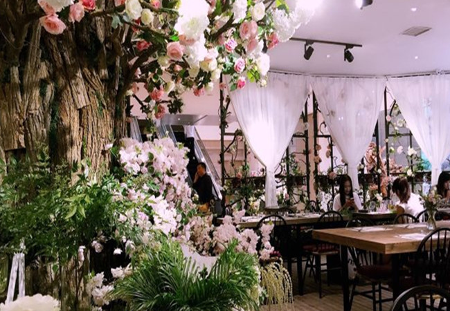 茉颂花艺主题餐厅
