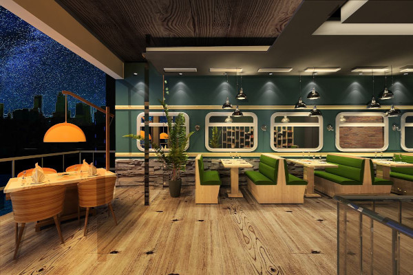 动力火车主题餐厅