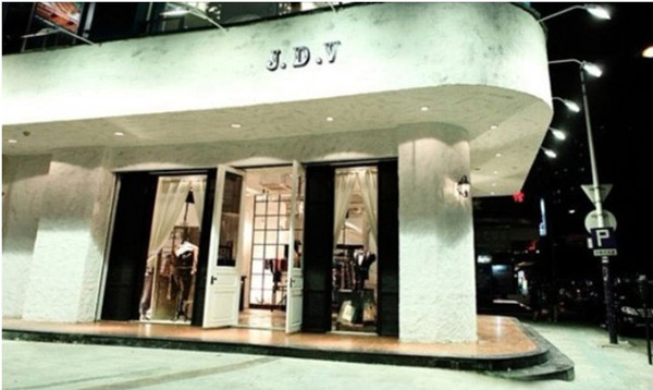 JDV杰帝梵男装加盟店