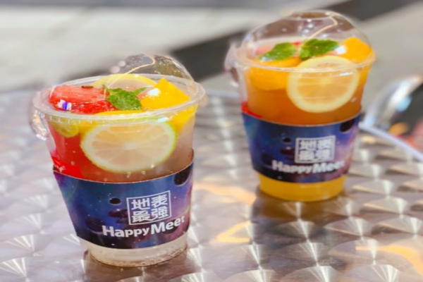 地表最强气泡水加盟店