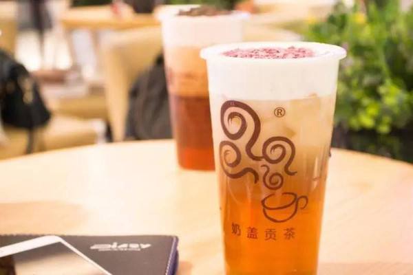 奶盖贡茶加盟费