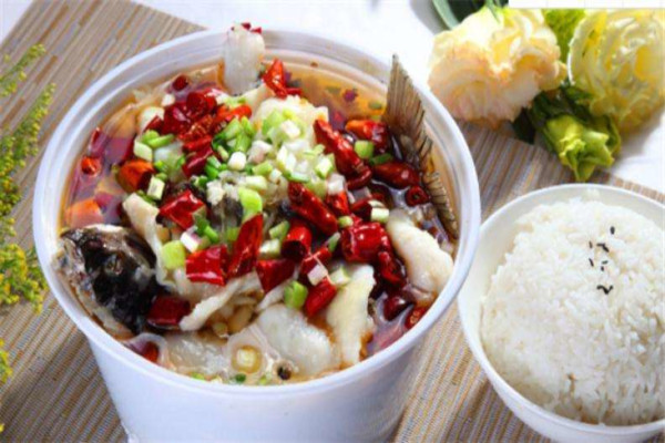 酸菜鱼饭