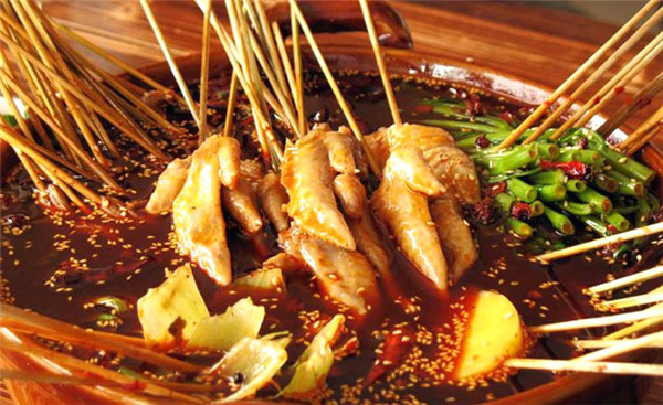 油炸串串香加盟_开店加盟油炸串串香赚钱做土豪！