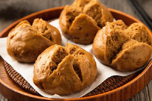 红糖大枣开花馒头