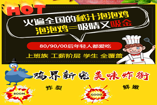 董老太泡泡鸡加盟费