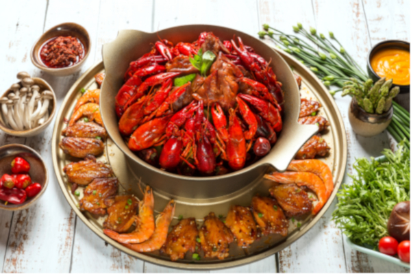 烤涮升降火锅加盟店