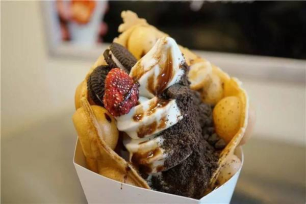鸡蛋仔冰淇淋培训加盟店