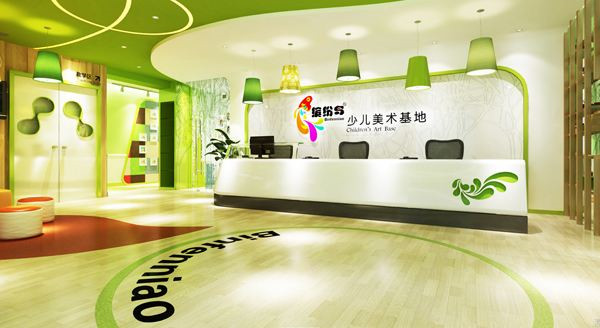 缤纷鸟少儿美术加盟店