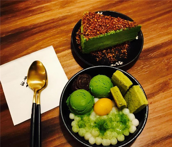 抹茶主题甜品店加盟店