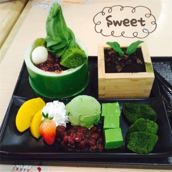 抹茶主题甜品店加盟店
