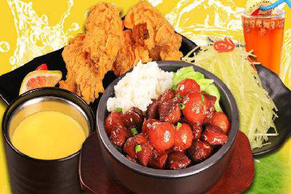 时尚快餐加盟费