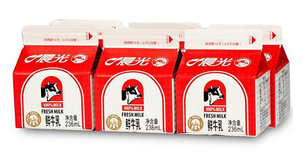 晨光牛奶