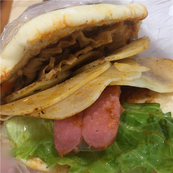 刘大饼土豆片夹馍加盟店