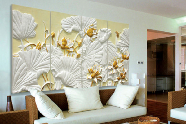 彩雕背景墙加盟店