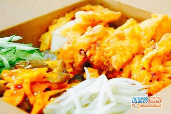 脆皮鸡拌饭加盟