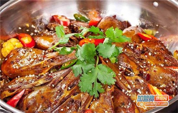 好吖好鸭干锅鸭头加盟店