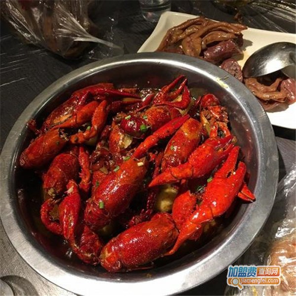 虾皇油焖大虾加盟店