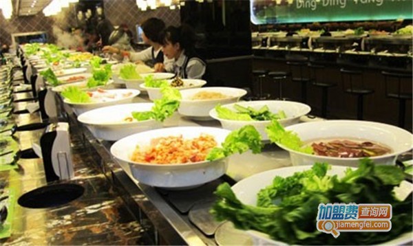 丁丁洋回转自助火锅加盟店