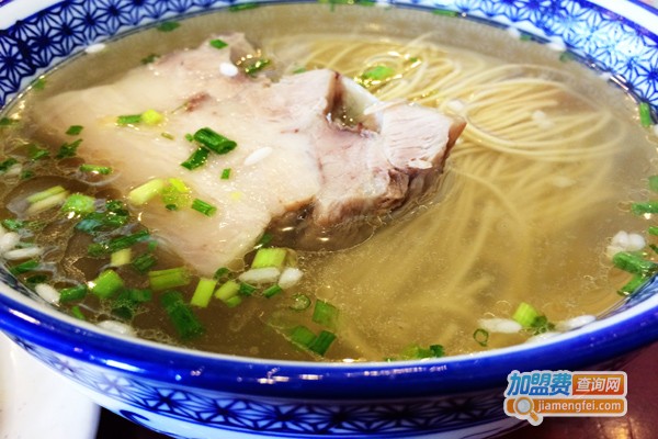 苏式汤面加盟费