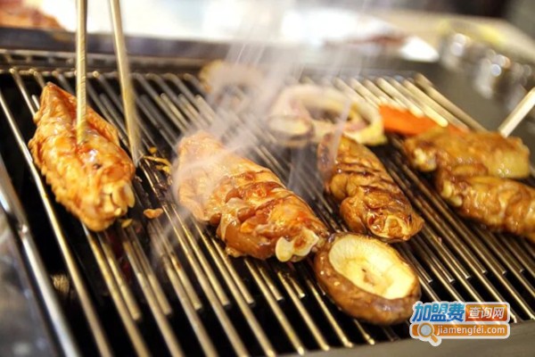 特色自助烧烤加盟费