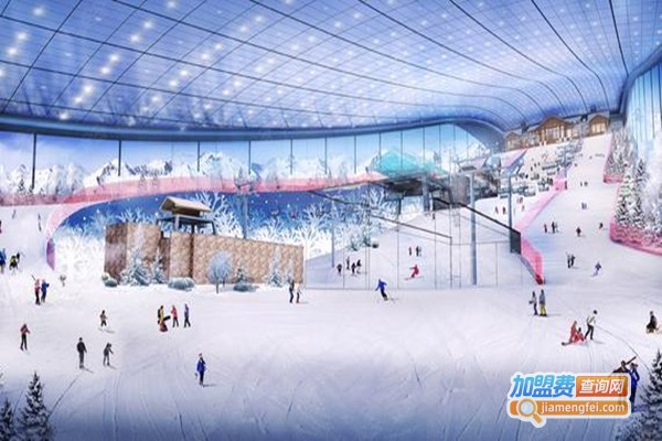 室内滑雪场