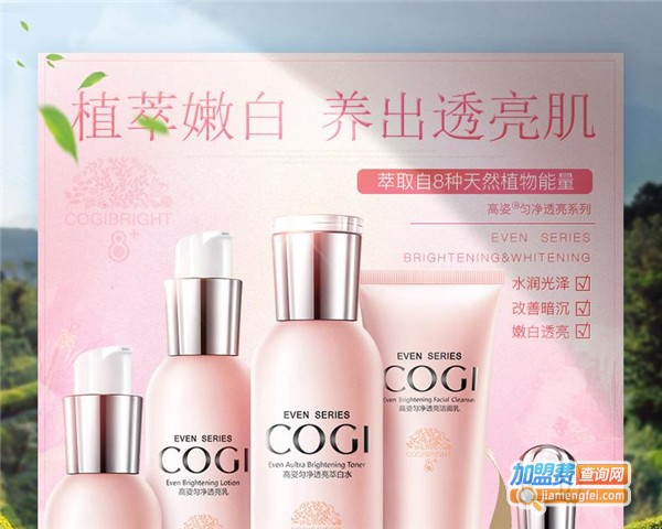 高姿护肤品加盟店