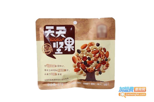 天天坚果加盟费