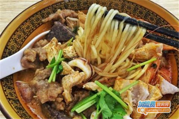 老四沙茶面加盟店