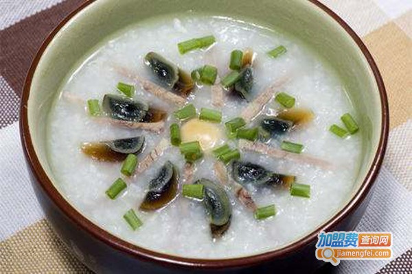 百味粥铺加盟费