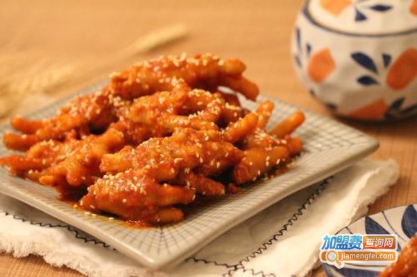 韩式辣鸡爪加盟费