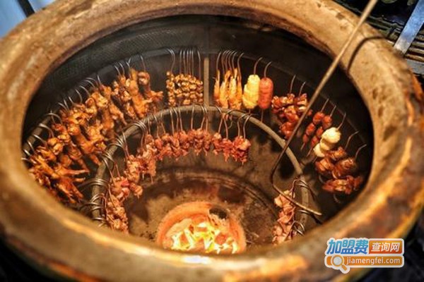 炭缸烧烤加盟费